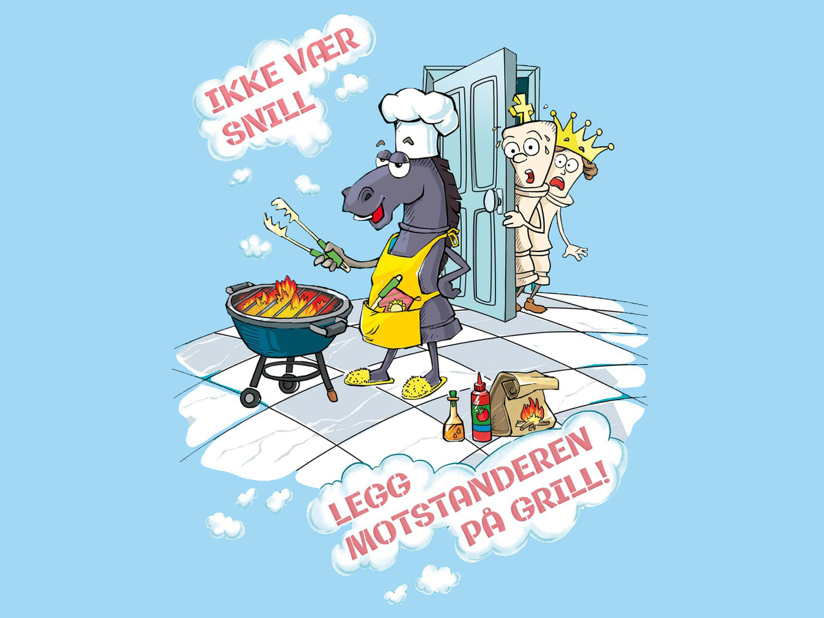 T-skjorte: Grillmesteren