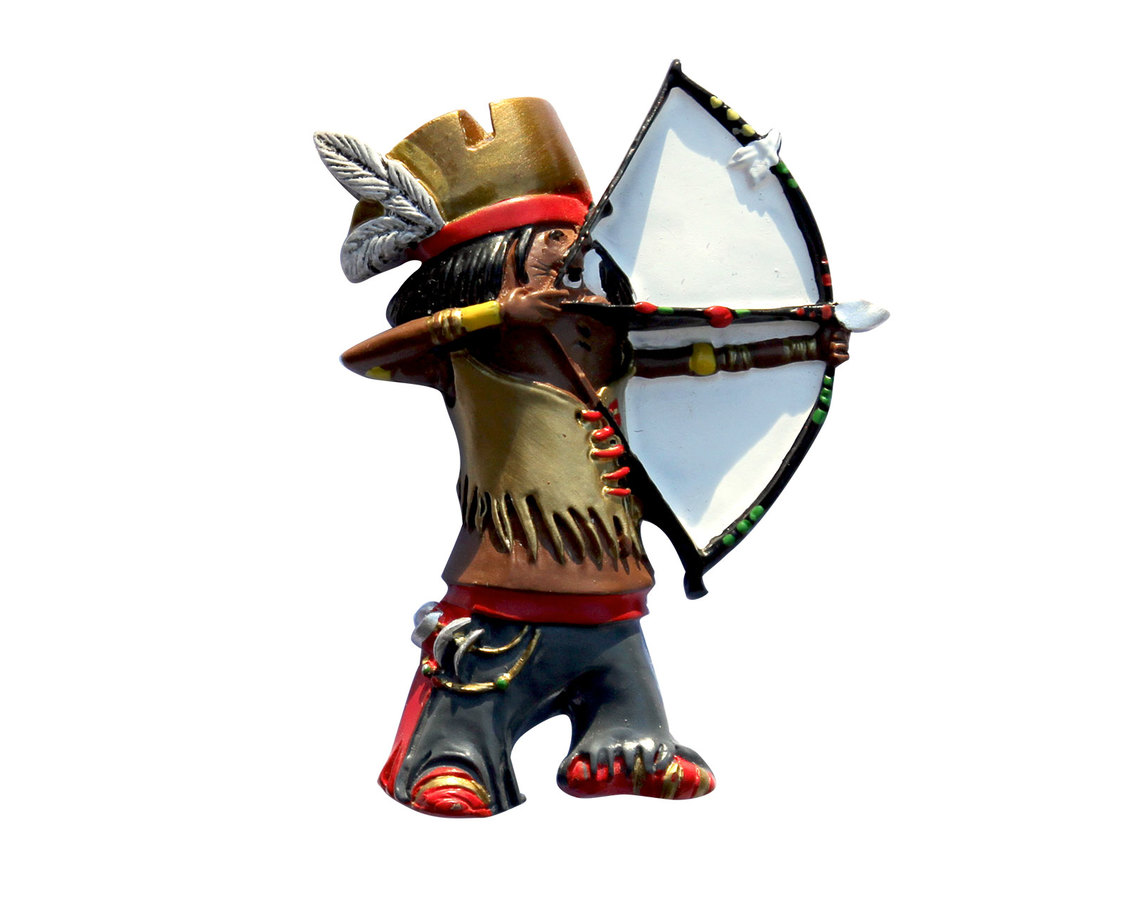 Magnet Rook: Red Buffalo